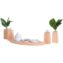 Amazon｜神棚の里 神棚 モダン 神具 神具膳 Lotus Leaf 神具セット 神  