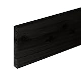 DIY素材 国産杉（新材） 厚15×幅96×長さ60ｍｍ（6ｃｍ） 屋外用塗装仕上げ CB（チャコールブラック）色