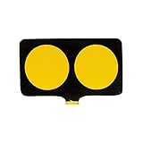 三甲(サンコー) ドラムサインボード/表示板 〔分離帯標識〕 ABS製 ブラック(黒)〔代引不可〕