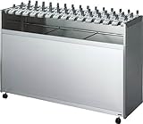 コクヨ 傘立て 錠付き ステンレス パネル有 幅1315mm×高さ905mm