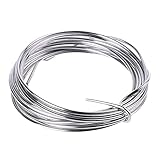 Copeflap アルミワイヤー 3mm アルミ線 針金 太い 全長10m 造形 盆栽 工作 (茶色)