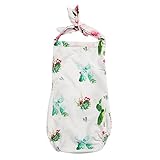 Domybestベビー服 女の子　ロンパース　ジャンプスーツ カバーオール　ボディスーツ　ホルターネック　夏　サボテンプリント　袖無し　普段着　お出かけ　ビーチ　海辺 (100（12-18ヶ月）)