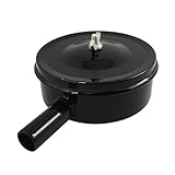 uxcell　エア　コンプレッサー　フィルター　消音　20mmツレッド直径　ブラック　メタル