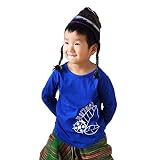 SpringPeace(スプリングピース) ハッピーてんとうむしロングスリーブ Tシャツ L(120cm) ブルー