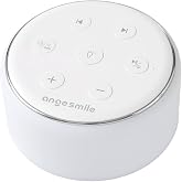 アンジュスマイル ホワイトノイズ WN-3 オフタイマー 3種 34曲 ナイトライト 調色 9種類 無段階 USB充電 コードレス 充電式 安眠 快眠 仕事 テレワーク 集中 寝かしつけ ベビー 赤ちゃん