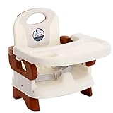 ブースターシート ホームベビーダイニングチェア多機能折りたたみ式屋外プラスチックポータブル成長チェア解放の母親の手-3ヶ月以上 A+ (色 : 3＃)
