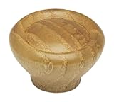 Achim Home Furnishings 762-KNB-24 Wood with Paint Finishing and Brass Thread Insert Cabinet Knob, Se