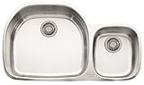 Franke pcx12009 Prestige 36 " Double BasinアンダーマウントステンレススチールキッチンSin、 35 5/8-inch PCX12009 1