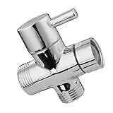 Dovewill 高品質　3/4　 1/2　T-アダプター　浴室用　ダイバータ　バルブ　シャワーヘッド