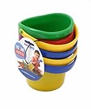Miniland Baby Sand Pail 4 Set of 4 Assorted Colors [並行輸入品]