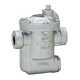 ヨシタケ　スチームトラップ逆バケット式　蒸気ドレン　1.0MPa　ねじ込み接続　接続口径15A　本体ねずみ鋳鉄　最高温度220℃　型式TB-880-10　15A