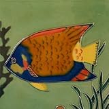 Queen Angelデコレーションセラミック壁アートタイル6 x 6
