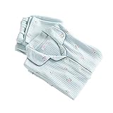 BoFUN マタニティ パジャマ 授乳服 秋冬 長袖 前開き 授乳口付 マタニティウェア 妊婦服 産前産後 (M)