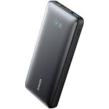 Anker Power Bank (10000mAh, 25W, 3 Port) (モバイルバッテリー 10000mAh 25W出力 大容量 LEDディスプレイ搭載) 【USB Power Delivery/PowerIQ搭載/PPS規格対応/PSE