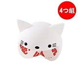 HUHU コーナー ガード クッション かわいい 4個セット 赤ちゃん セーフティー (ねこちゃん)