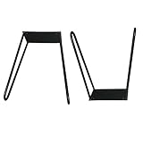 DIY テーブル　脚　スケートボード　レッグ　ブラック　２本入り