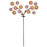 Spinning LED Sunflower Garden Yard Stake Decor