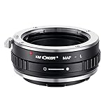 K&F Concept マウントアダプター KF-AAL（ソニーミノルタAマウントレンズ → Lマウント変換）