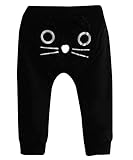 Plus Nao(プラスナオ) 長ズボン ロングパンツ スウェットパンツ 子供服 ベビー服 ベビーウェア 男の子 女の子 男児 女児 ボトムス バックプ ブラック 90