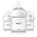 Philips AVENT 4 Ounce BPA Free Natural Polypropylene フィリップス AVENT BPA フリーナチュラルポリプロピレン 110ml 哺乳びん 3本 