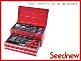 Ｓｅｅｄｎｅｗ　【39pc 9.5角】工具セット（S-39310）　カラー：レッド