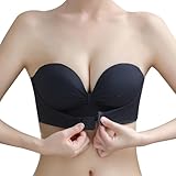 [Olabela] ストラップレスブラ 紐なしブラ チューブトップ 脇高 ノンワイヤー シームレスブラ オフショル 結婚式 インナー ブラジャー