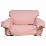 レザー　シングルソファー　イブ　ピンク