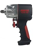 AIRCAT 1295-XL 1/2" Drive Full Power Compact Composite Impact Wrench, Silver/Black [並行輸入品]