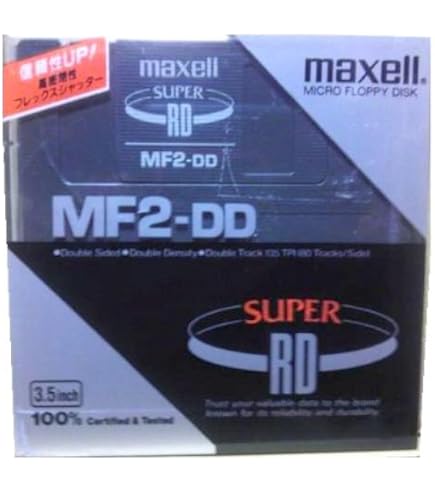 Amazon.co.jp: maxell マクセル 3.5インチ 2DD 1.0MB フロッピー