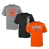 NHLユースBoys 8 – 20チラシ3piece Teeセット L オレンジ