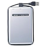 BUFFALO USB2.0 耐衝撃 ポータブルHDD 120GB HD-PHC120U2/UC BUFFALO USB2.0 耐衝撃 ポータブルHDD 120GB HD-PHC120U2/UC