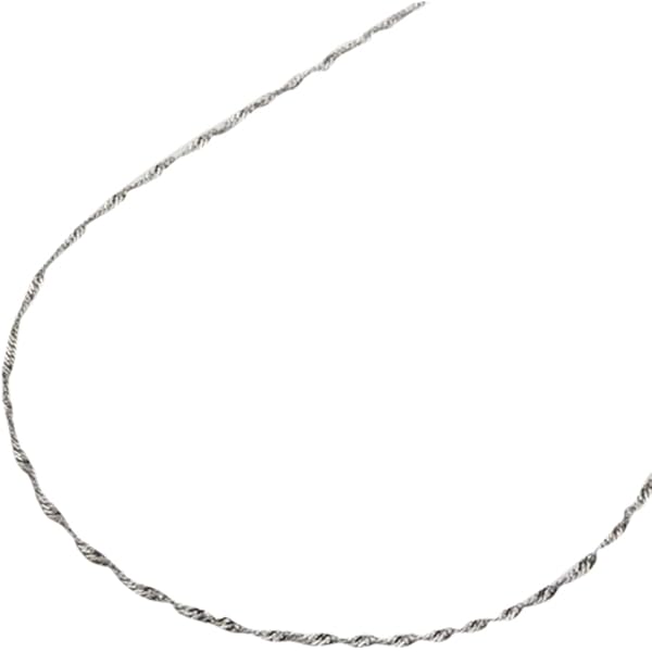 Amazon | プラチナ ネックレス 4面カット フリーサイズ アズキ