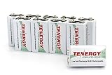 10 Pieces of Tenergy Centura 9V 200mAh Low Self-Discharge NiMH Rechargeable Batteries [並行輸入品]