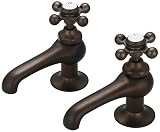 Water Creation F1-0003-03-AX Vintage Classic Basin Cocks Lavatory Faucet [並行輸入品]