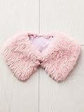 Caldia (カルディア) ベビー ファー ティペット 赤ちゃん ベビー服 女の子 あったか 防寒対策 マフラー S ピンク