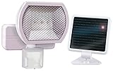 Heath Zenith HZ-7101-WH Solar Powered LED Motion-Sensing Security Light, White [並行輸入品]