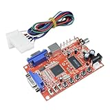 GBS-8100 VGA-CGAビデオ出力コンバーター 1670万色変換用デジタル24ビットA/Dコンバーターボード