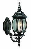 Design House 505537 Canterbury Outdoor Uplight, 20.5-Inch by 6-3/8-Inch, Black Die-Cast Aluminum [並行