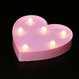 dzt1968キュートハートSharpe LED夜間ライト壁ランプベビーキッズ寝室ホームCollege寮Decor 9*8.6*2.2cm マルチカラー