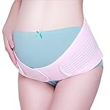 柏屋通商 マタニティガードル 簡単装着 妊婦帯 (ピンク)