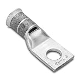 Burndy YA262N Two Hole Hylug Code Conductor Long Barrel Copper Compression Terminal 2/0 AWG Conducto