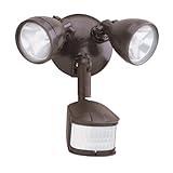All Pro Outdoor Security MS248 240-Degree Motion-Activated Security Floodlight 200-Watt Quartz Halog