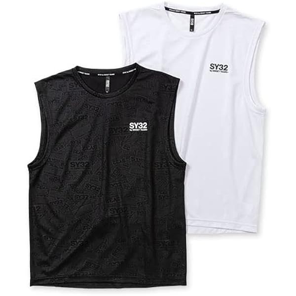 Amazon.co.jp: [SY32 by SWEET YEARS] シャツ ノースリーブ メンズ