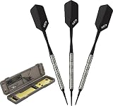 Fat Cat Bulletz 90% Tungsten Soft Tip Dart Set with Case, 18 Grams [並行輸入品]