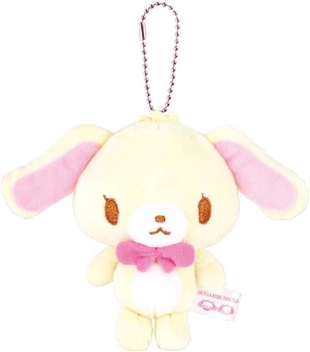 サンリオ　シュガーバニーズ マスコットホルダー ふわふわハートシリーズ Amazon.co.jp: サンリオ(SANRIO) マスコットホルダー（平成うまれ
