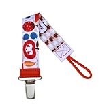 Ulubulu Universal Pacifier Clip, Fruit Salad by Ulubulu [並行輸入品]