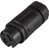 アメリカン電機:アメリカン電機 引掛形 ナイロンコネクタボディ 2P15A250V 2124N 型式:2124N