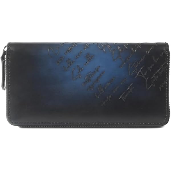 極美品✨Berluti ベルルッティ イタウバ ラウンドジップ 長財布 ネイビー Berluti ベルルッティ 超豪華 アリゲーター素材 イタウバ 美しい