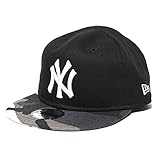 (ニューエラ) NEW ERA Kid's My 1st 9FIFTY ベビーサイズキャップ NY ヤンキース 赤ちゃんサイズ 11474335 ブラック/ホワイトカモ