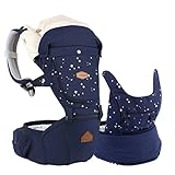 [I-angel] Miracle hipseat carrier +ベビー抱っこ紐 , きせき hipseat + ベビー抱っこ紐 キャリア(海外直送品) (star navy)
